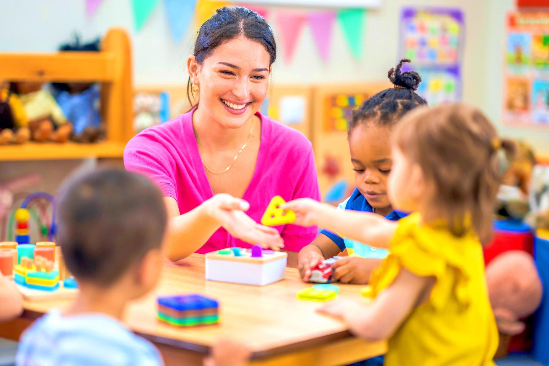 A happy day at preschool